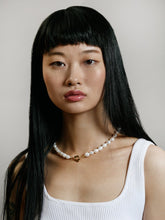 Load image into Gallery viewer, Lola Pearl Necklace in Gold
