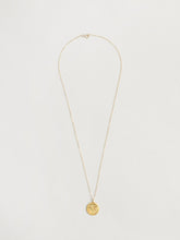 Load image into Gallery viewer, Rose Coin Necklace in Gold
