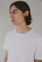 Load image into Gallery viewer, Rose Necklace in Sterling Silver with Curb Chain
